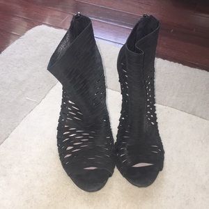 Vince Camuto Cut-Out Booties